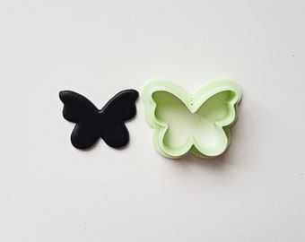 Butterfly polymer clay cutters, 3d printed insect clay earring cutter, spring clay cutter set