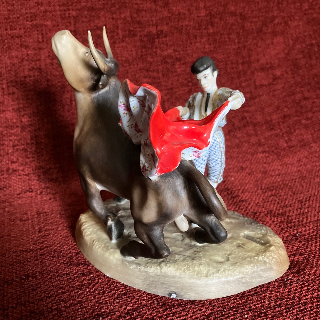 Royal Crown Derby Matador Figurine Edward Drew Rare - Etsy