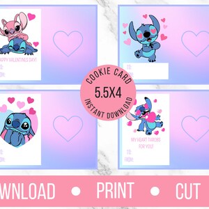 Stitch Valentine Cookie Card Bundle - Il 300x300.5789365475 2hyi 