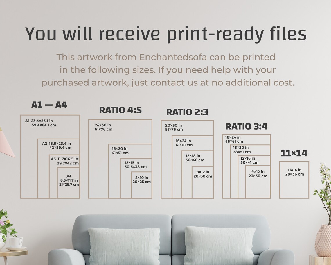 Tropical Floral Printable Wall Art Office Tropical Decor Etsy