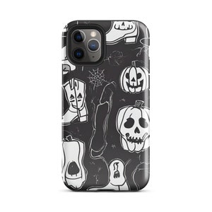 Halloween iPhone Case Spooky iPhone Case Pumpkin Case for iPhone Boo Basket