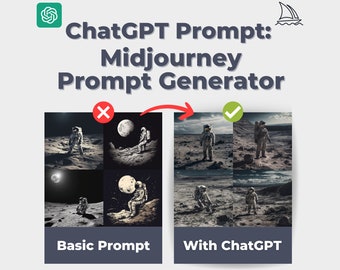 ChatGPT Prompt: Midjourney Prompt Generator, Professional Midjourney Prompt 2023, AI Art, Midjourney Prompts, Learn Midjourney, Digital Art