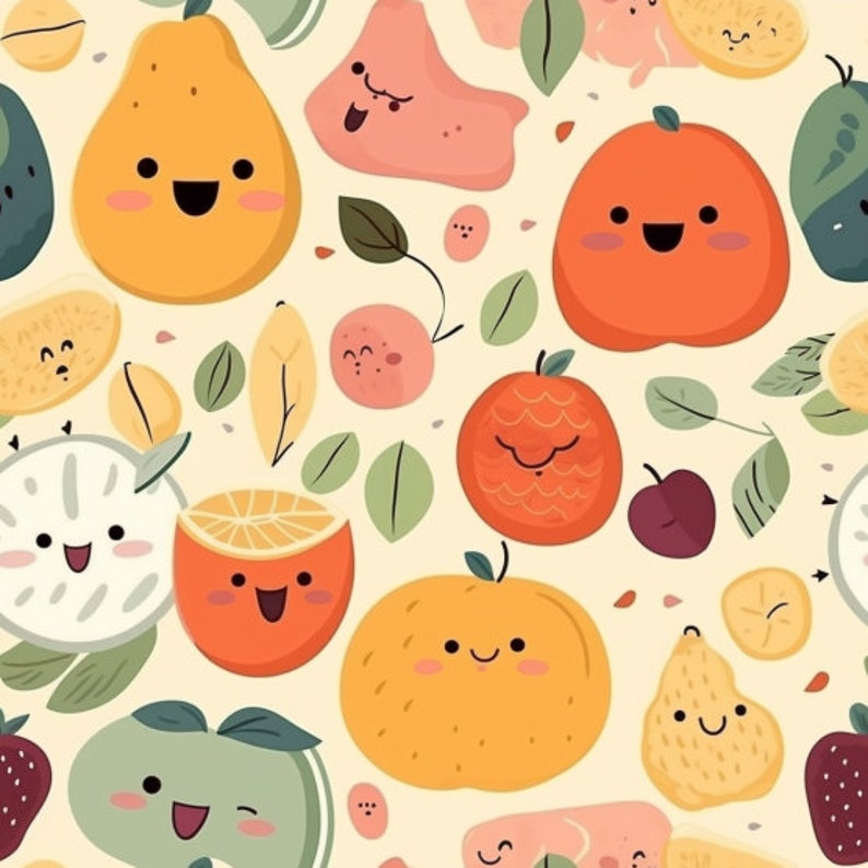 Cute Patterns Midjourney Prompt 2023 Midjourney Art Etsy