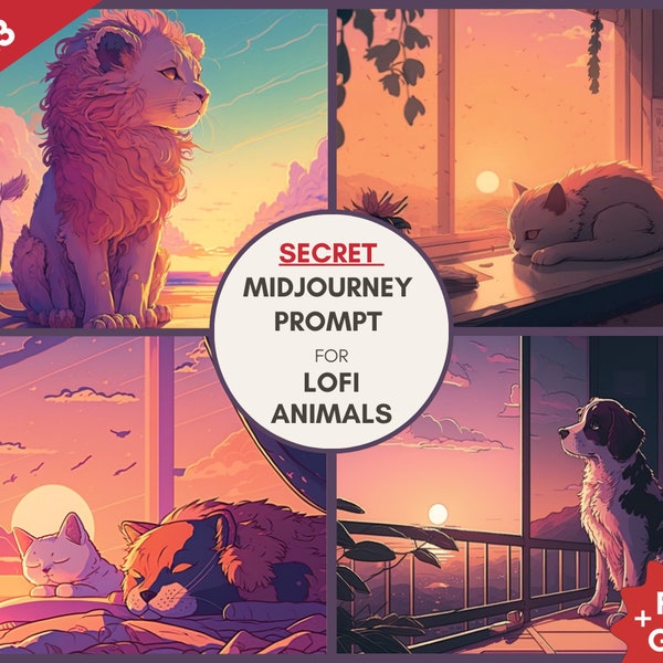 Lofi Art Prompt Etsy