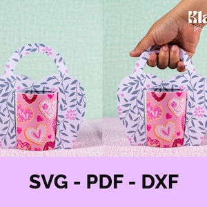 Molde para Caja sobre Tazas 11oz, Mug Box #2, caja para tazas, SVG PDF DXF