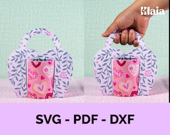 Mug Box Template 11oz, Mug Box #2, Mug Box, SVG PDF DXF