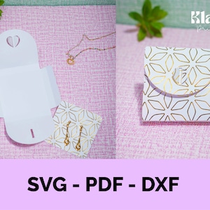 Jewelry Box Mold, Jewelry box, Cutting template, SVG PDF SVG