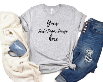 Personalized T-Shirt,Add Your Own Text, Custom Text,Picture Shirt,Custom T-shirt,Customized T-Shirts