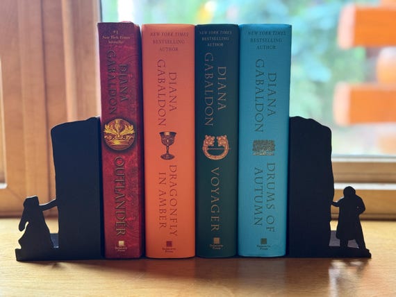 Outlander Diana Gabaldon Bookends 3D Printed PLA - Etsy