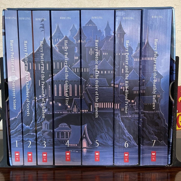 Custom Pair of Harry Potter Bookends Choose Your House 3D Printed PLA