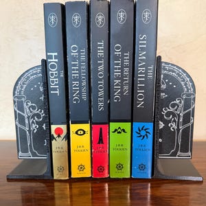 Lord of Rings Book Ends - Etsy