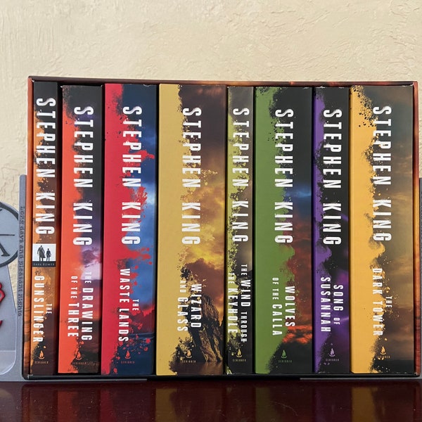 Custom Dark Tower Stephen King Bookends - Choose Your Design - Single or Pair 3D Printed PLA