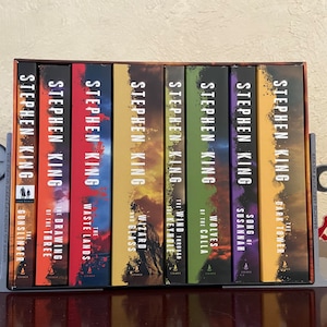 Pair of Custom Dark Tower Stephen King Bookends Choose Your Design 3D Printed PLA