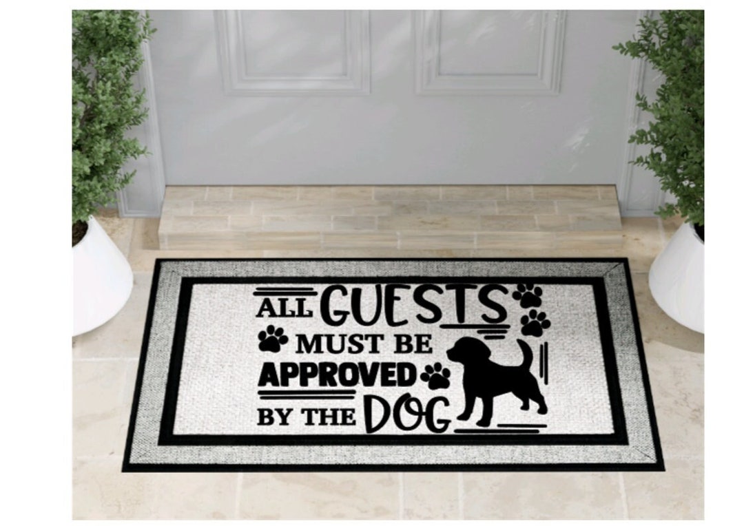 Sublimation Door Mat Mat Perfect Gift for Dog Owner Etsy