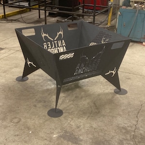 Deer Themed Fire Pit, DXF File, for CNC Plasma, LASER, Waterjet