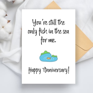 Printable Anniversary Card for Husband, Wife, Boyfriend, Girlfriend, for him for her | Romantic Anniversary Card
