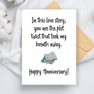 Printable Anniversary Card for Husband, Wife, Boyfriend, Girlfriend, for him for her | Romantic Anniversary Card