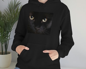 Black cat hoodie