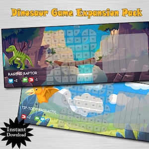 Happy Little Dinosaur / Spelbord / Dinosaurussen / Kinderspel / Uitbreiding