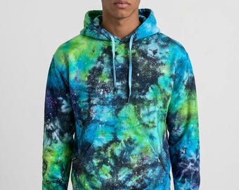 Hand-dyed Tie-Dye, Galaxy tie dye, tie dye hoodie, tie dye sweatshirt, tie dye shirt