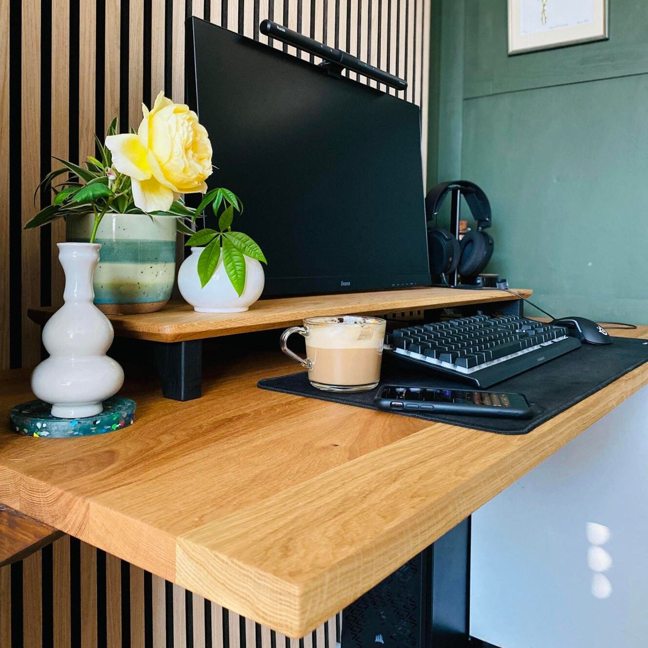 Unfinished wood computer hotsell desk