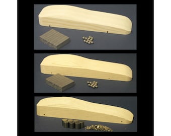 Pre-Cut Sports Car Kit Pinewood Derby – Includes Body, Weight, Instructions - Unfinished