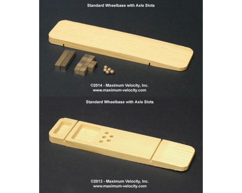 Precut Wing Car Kit Pinewood Derby Includes Body, Weight, Instructions Unfinished Etsy
