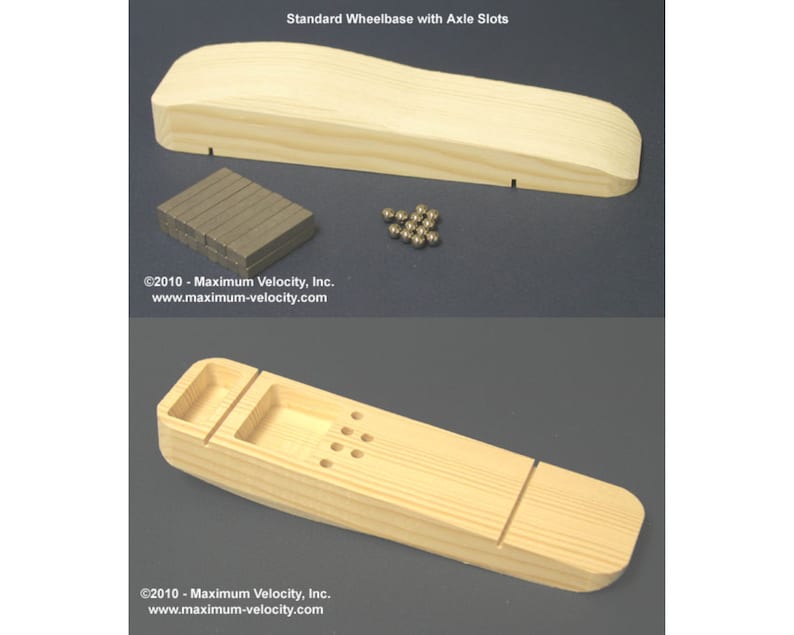 Precut Sports Car Kit Pinewood Derby Includes Body, Weight, Instructions Unfinished Etsy