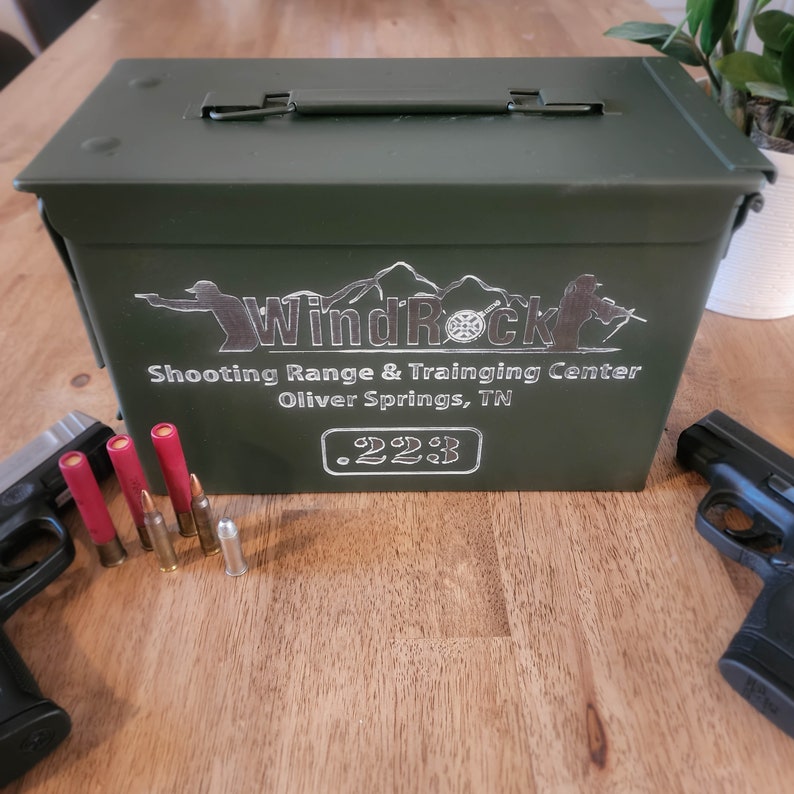 Personalized Ammo Box, Father's Day Gift, Groomsmen Gift, Gifts for Men