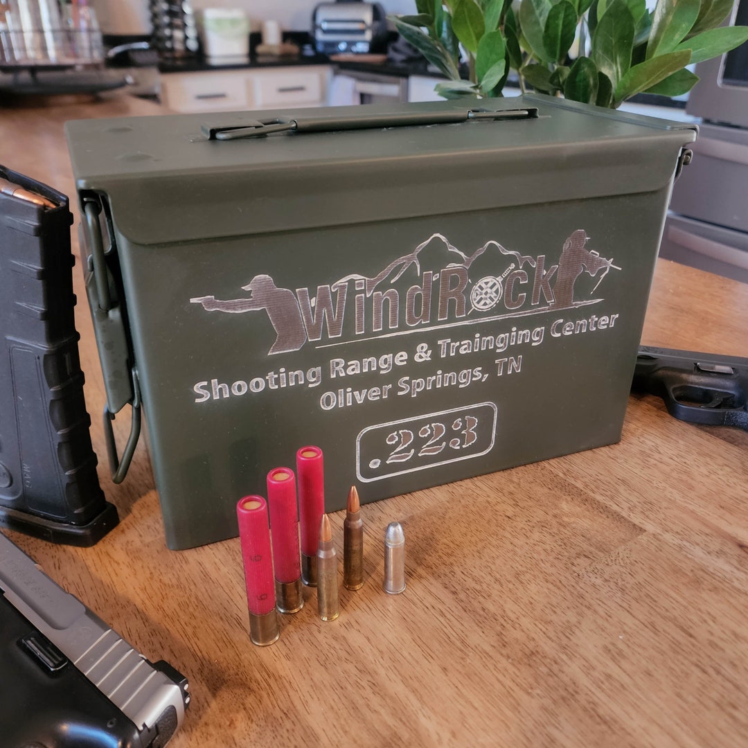 Personalized Ammo Box, Father's Day Gift, Groomsmen Gift, Gifts for Men