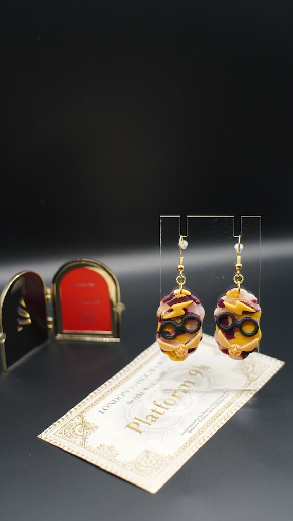 Harry potter sale polymer clay earrings