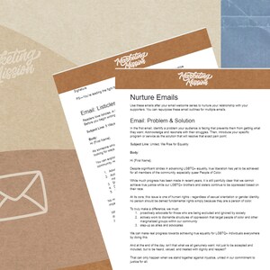 Email Nurture Sequence Templates | Email Marketing for Nonprofits