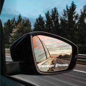 Passenger Princess Car Decal (Interior/Exterior)