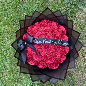 Luxurious 30 Count Eternal Rose Bouquet