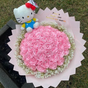 Luxurious 50 Count Eternal Rose Bouquet