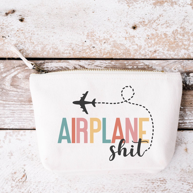 Airplane Essentials Pouch for Travel Packing and Luggage Etsy