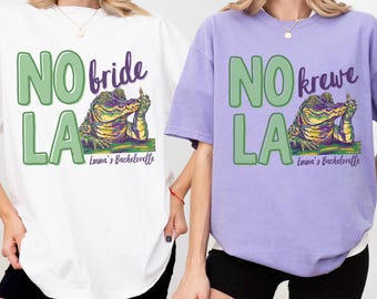 New Orleans Bachelorette shirt for Nola Bachelorette Party Nola tee shirt for New Orleans group shirts Nola Krewe Bach party in New Orleans