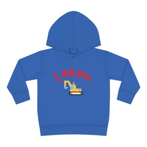 Construction Vehicle Dig You Kids Hoodie