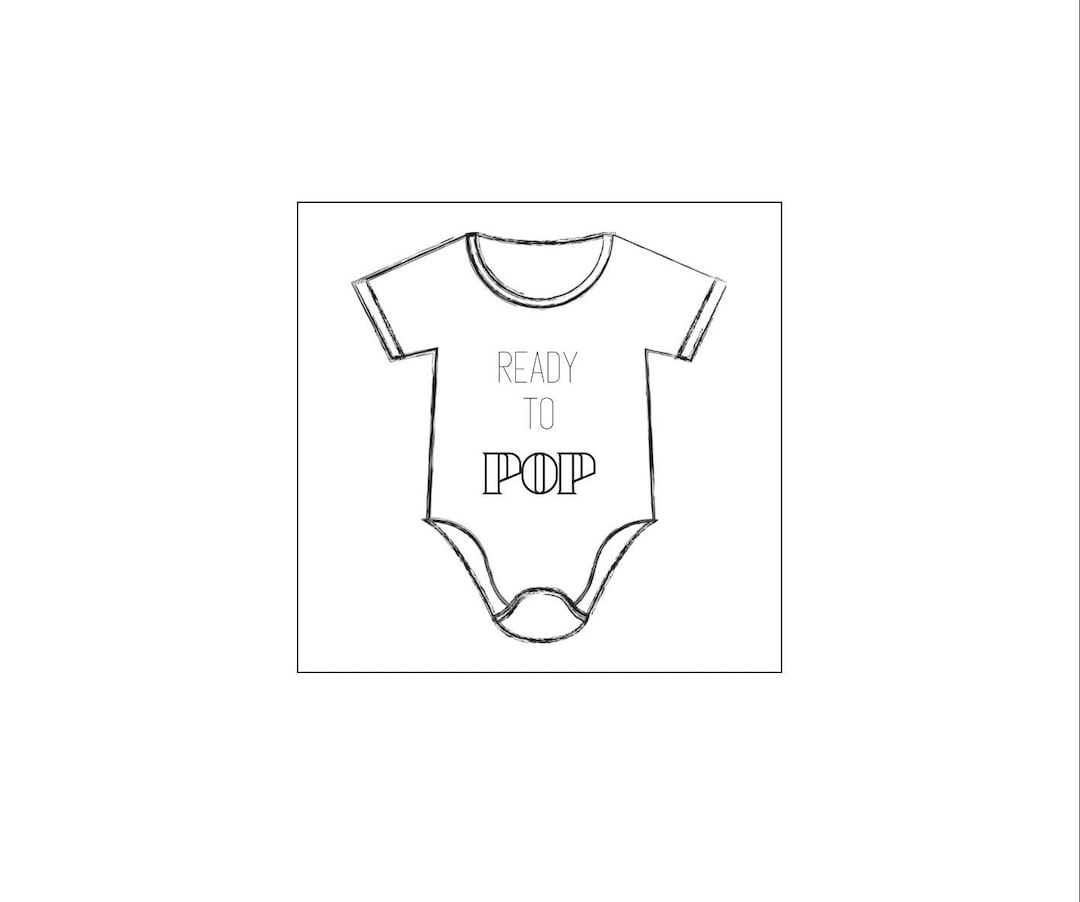 Baby Shower Favors - Ready to Pop - Template - Editable - Customizable ...