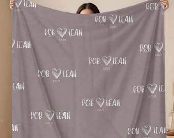 Manta personalizada para parejas, regalo para parejas, manta para abrazar, regalo de San Valentín, manta para abrazar sorpresa, regalo de San Valentín, manta para acurrucarse