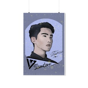 Póster vertical mate Hoshi Seventeen