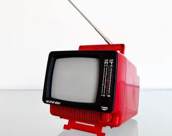 Mini televisore portatile vintage Telestar 4004