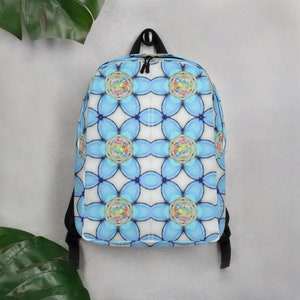 Sac à dos Morpho bleu ailes de papillon + cartable graphique oeil de boeuf arc-en-ciel pour ordinateur portable 15 pouces sac à bandoulière pour fournitures scolaires