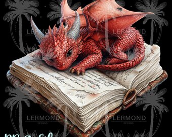 Baby Silver Dragon PNG: Whimsical Fantasy Art (digital Download) - Etsy