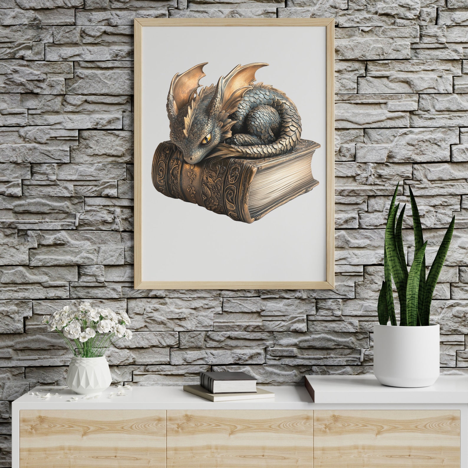 Baby Bronze Dragon PNG: Whimsical Fantasy Art (digital Download) - Etsy