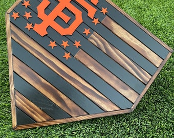 SF Giants home plate