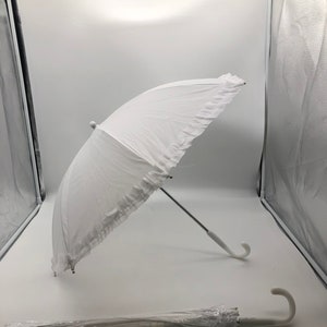 Small white umbrellas for sale cheap