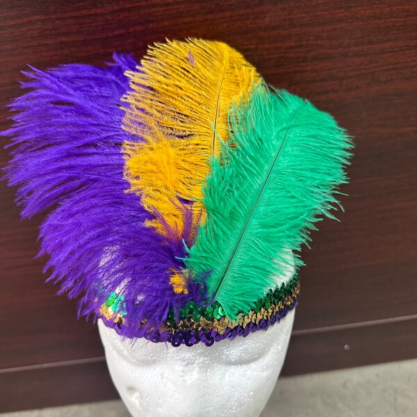 Mardi Gras Feathers Etsy
