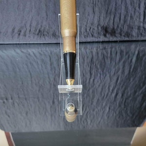 HECHO A PEDIDO / Pluma de bala de 50 Cal hecha a mano personalizada una vez disparada (ideal para todas las ocasiones especiales)