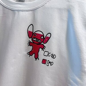 Stitch Badness Level SWEATSHIRT bild 2